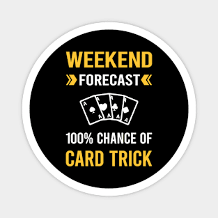 Weekend Forecast Card Manipulation Trick Tricks Magnet